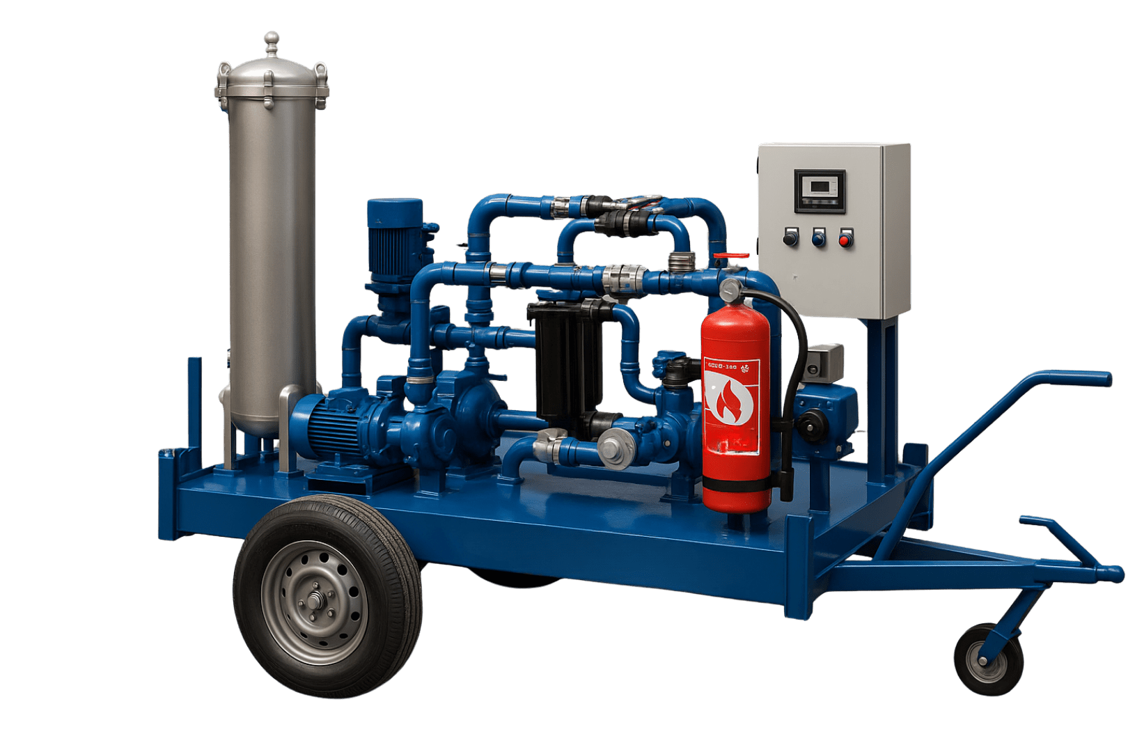 Skid mobile Antara dépollution carburant